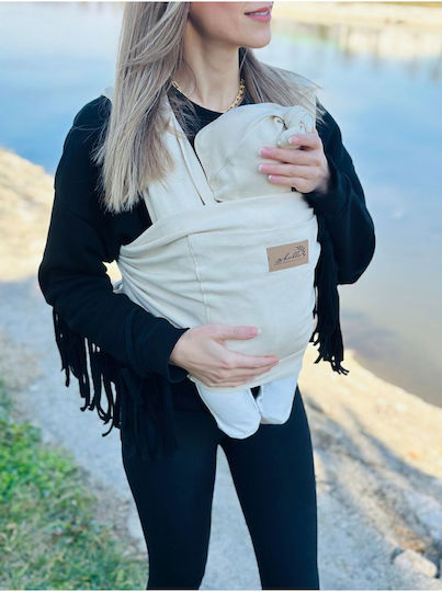 SteweHome Standard Baby Carrier Sling Beige with Maximum Weight 15kg