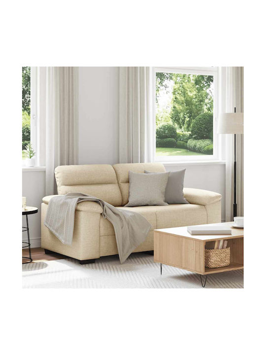 Doppelsitzer Sofa Beige 160x81x84cm
