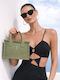 Feel & Touch Caribbean Green Beach Bag