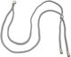 Curea Pentru Gât Lanyard Telefon Mobil Cârlig Metalic 75cm Gri Deschis