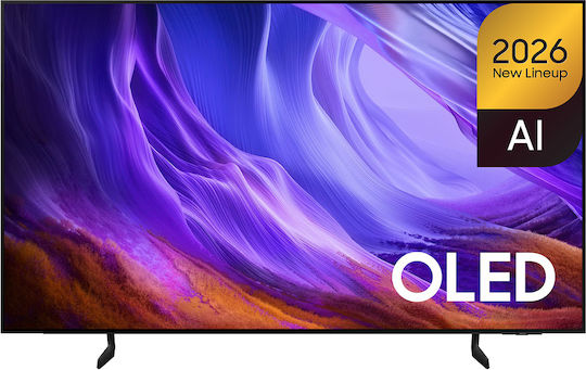Samsung Smart Τηλεόραση 77" 4K UHD OLED S85H HDR (2026) QE77S85HAEXXH