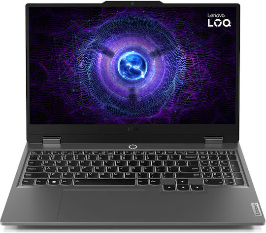 Lenovo Laptops LOQ 15IRX9 15,6 Zoll IPS Vollständige HD 144Hz Kern i7-13645HX/16GB/512GB SSD/GeForce RTX 4050/Kein Betriebssystem Luna Grau Tastatursprache Internationales Englisch