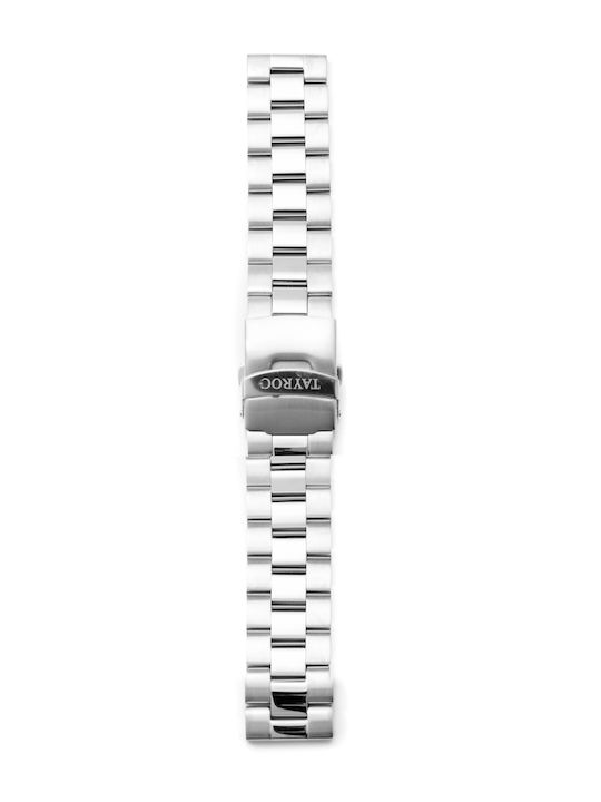 Tayroc Silver Metallic Bracelet 22mm