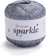 Yarnart Metallic Knitting Yarn Sparkle 1357 Dar...