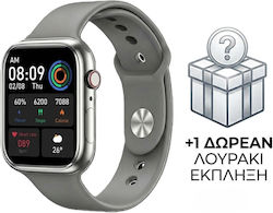 Unitek Q33 Smartwatch με Παλμογράφο (Γκρι)