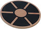 Relaxdays Balance Platform Brown 8x40x40cm