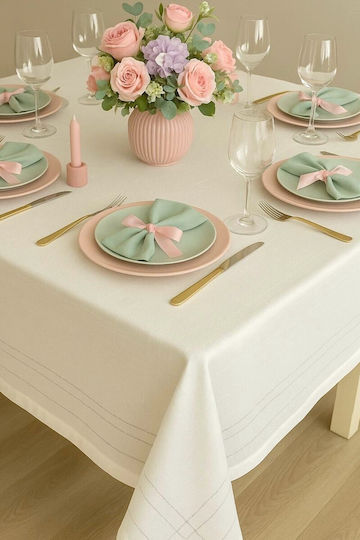 SteweHome Set Față De Masă Bej 140x180cm