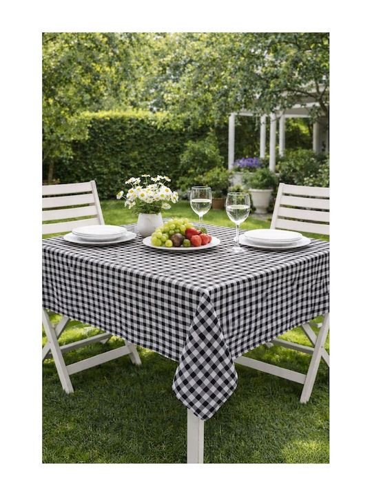 SteweHome Black Tablecloth 160x160cm