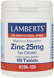Lamberts Zinc 25 mg 60 comprimate