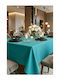 SteweHome Cotton Turquoise Tablecloth 110x170cm
