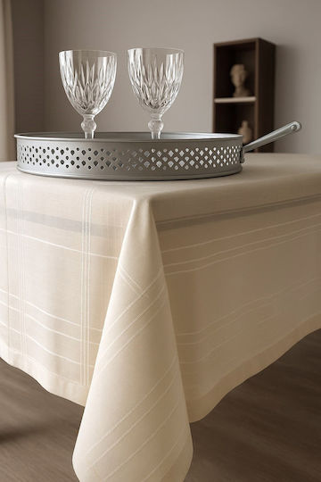 SteweHome Set Tischdecke Beige 160x240cm