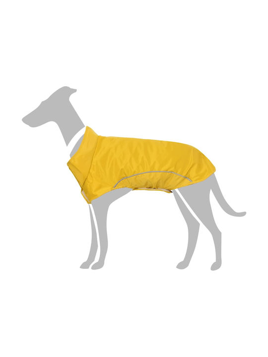 vidaXL Dog Coat Waterproof Yellow Small