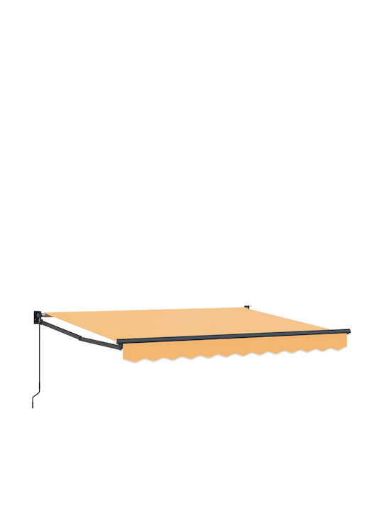 vidaXL Terrasse Markise Beiges 3x2.5m