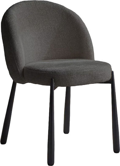 Denna Dining Chairs with Fabric Upholstery Anthracite 2pcs 52x60x85cm