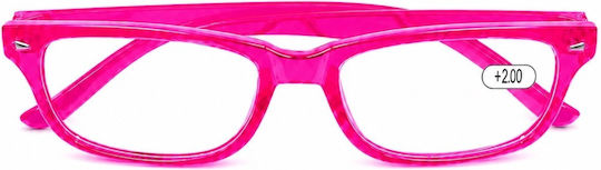 4teen-4ty Reading Glasses +2.50 In Pink Colour 14874