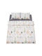 Heinner King Size Bed Sheets Set With Rubber Hugger 180x200cm Summ (4pcs)