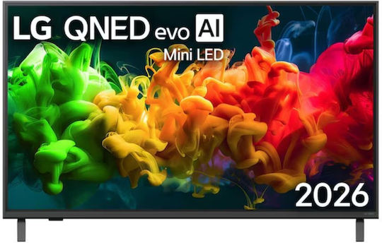 LG Смарт Телевизор 43" 4K UHD QNED evo AI QNED80 HDR (2025) 43QNED81B6C