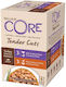 Wellness Tender Cuts Wet Food for Cats in Pouches with Turkey Chicken and Duck Grain Free 6x85gr