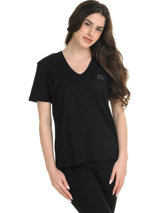 Target Damen Sport T-Shirt Schwarz
