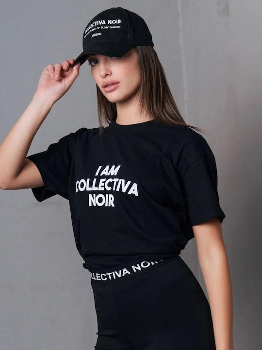 Collectiva Noir T-shirt Μαύρο