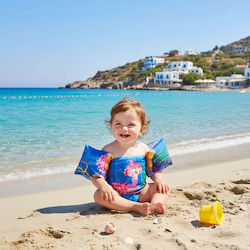 Mermaid Blue Foam Armbands Life Jacket 2-6 Years Queen Mother