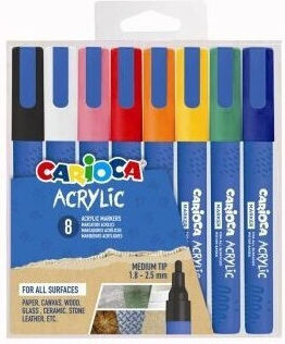 Carioca Drawing Markers Set 12 Colours