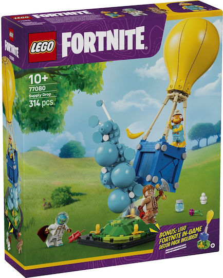 LEGO Fortnite Supply Drop for Ages 10+ 314 Pieces