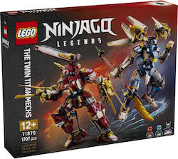 LEGO Ninjago The Twin Titan Mechs for 12+ Years 1707 pcs