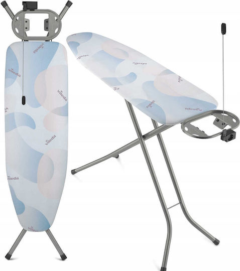Vileda Bravo Plus Bügelbrett Für Dampfbügeleisen Zusammenklappbar 120x38cm