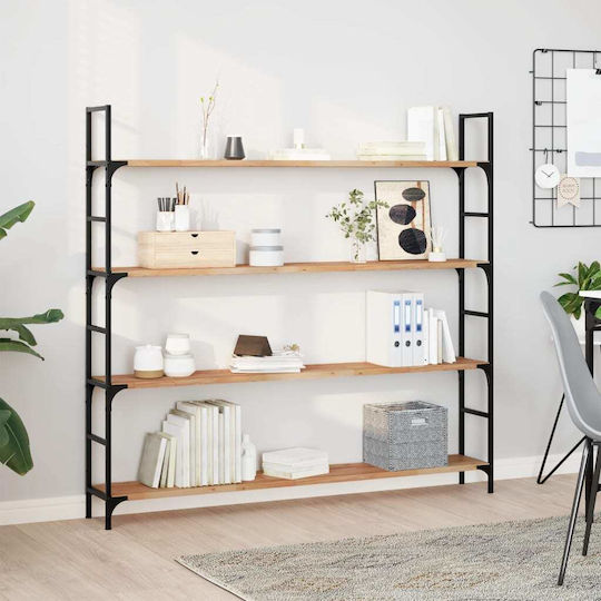 Acacia Bookcase 140x20x2cm 3279515 Acacia Bookcase 140x20x2cm 3279515