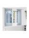 vidaXL Set Curtains Window With Tab Tops Royal Blue 140x140cm