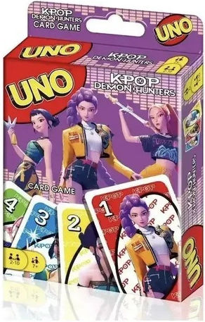 Επιτραπέζιο Παιχνίδι Uno Kpop Demon Hunters για 2-10 Παίκτες 7+ Ετών Mc Kinley