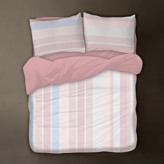 Isadore Lorraine New Special Edition Set Cearceafuri de Pat Single 160x260cm Bridal-rose 3 Bucăți