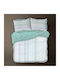 Isadore Lorraine New Special Edition Set Bed Sheets Super-Double 240x260cm Green-glass 4pcs