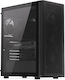 Endorfy Ventum 400 Air Gaming Midi Tower Computer Case with Side Window Black