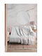 SteweHome Decken & Couchdecken Sesselüberwurf 180x215cm Grau