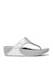 Leather Women's Silver Sandals