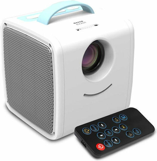 SPV Мини Проектор LCD Лампа LED с Вградени Говорители SPV-0LO-0NFC