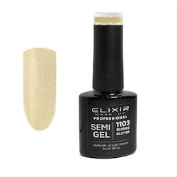 Elixir Semigel Gel Nagellack 1103 Blonde Glitze...
