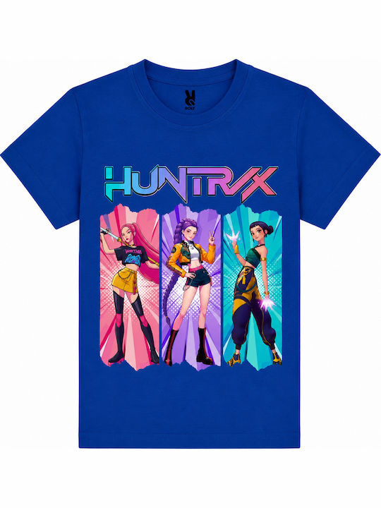 Παιδικό T-shirt Μπλε Ρουά