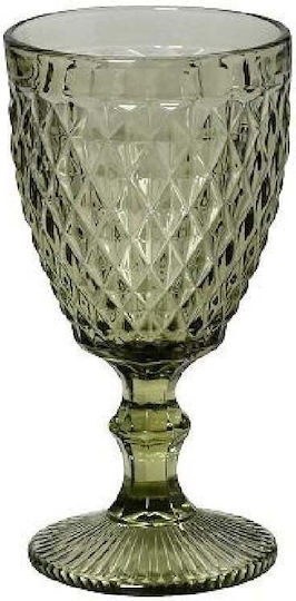 Espiel Tristar Set Water Glasses from Glass in Green Color 6 Pieces