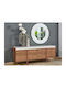 Μπουφές Arron από Μέταλλο Olive-grey 170x45x77cm
