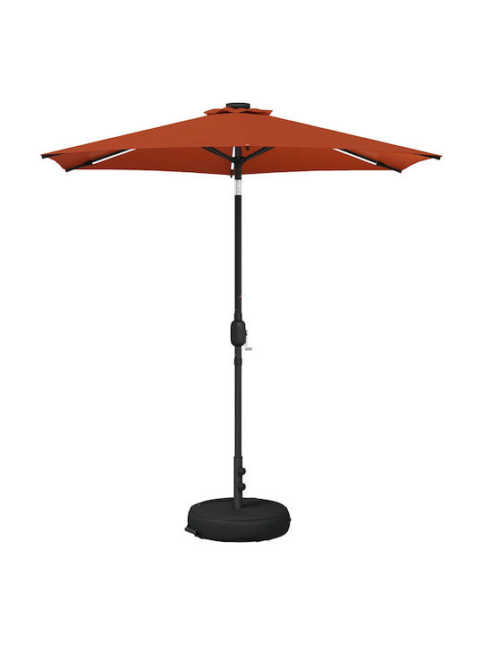 Aluminum Orange 2.3x2.3m Garden & Terrace Parasol