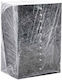 Vidaxl Stretch Film 2 Pieces Transparent 17 Mm 50 Cm X 150 M