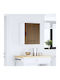 Kalmar Küchenschränke Set Wand- und Standküchenschränke Braun Eiche 50x31x60cm