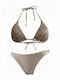Set Bikini Τριγωνάκι & Brazil Ροζ Gold