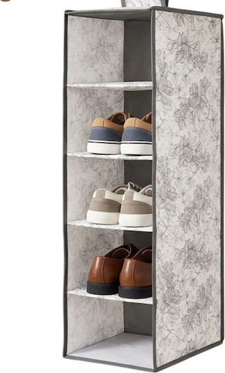Fabric Hanging Shoe Storage Case 30x15x70cm