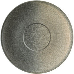 Bonna Premium Vitrified Cup Saucer 16cm Beige Hornfels Ripple Series