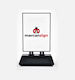 LED Sign One-Sided Waterproof 50x70cm TE-LD-WDPR-5070