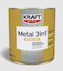 Kraft Ριπολίνη Αντισκωριακό Metal 3 In 1 0.75lt Ασημί Ματ